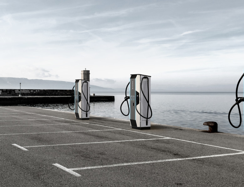 Enersense high-power electric vehicle charging stations